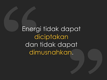 Memahami Hukum Kekekalan Materi dan Energi dalam Sudut Pandang Seorang Muslim