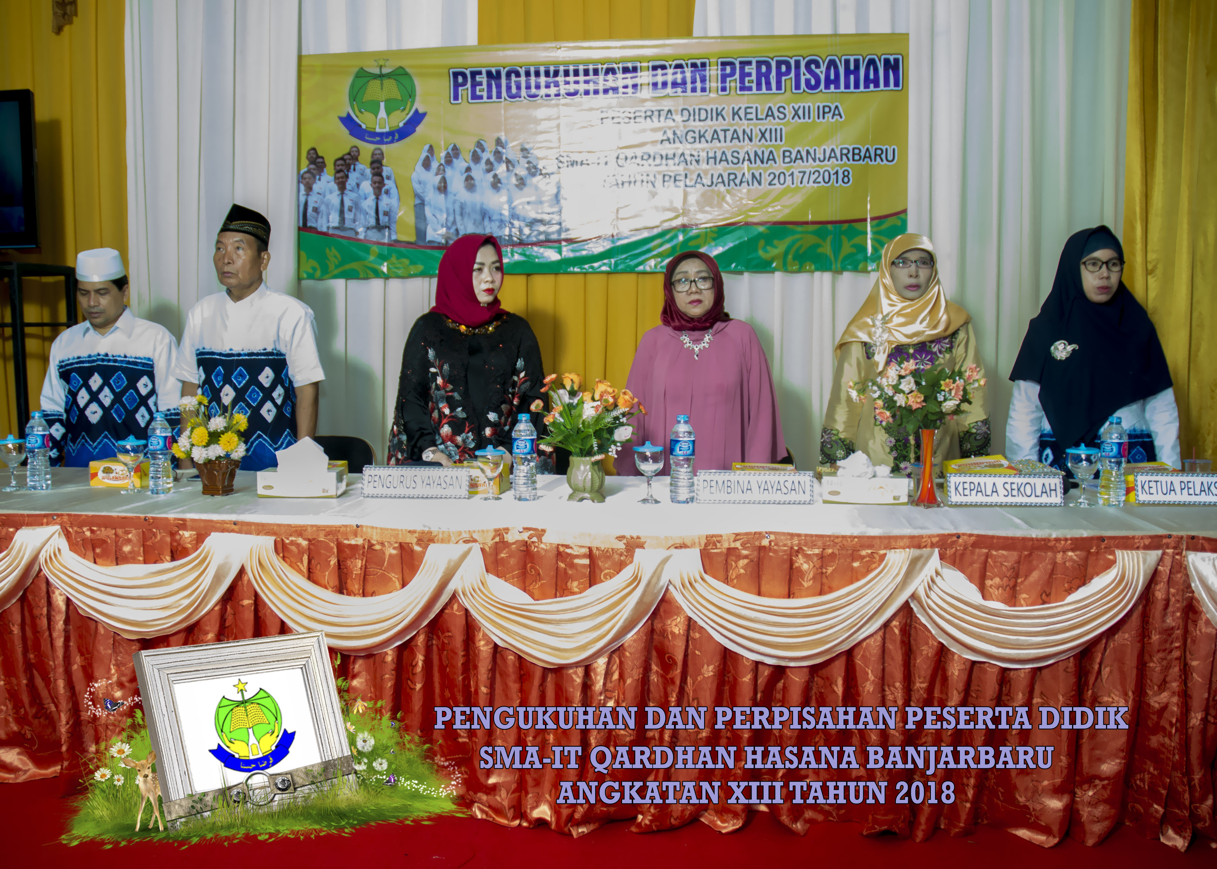 Pembina dan Pengurus  Yayasan Qardhan Hasana