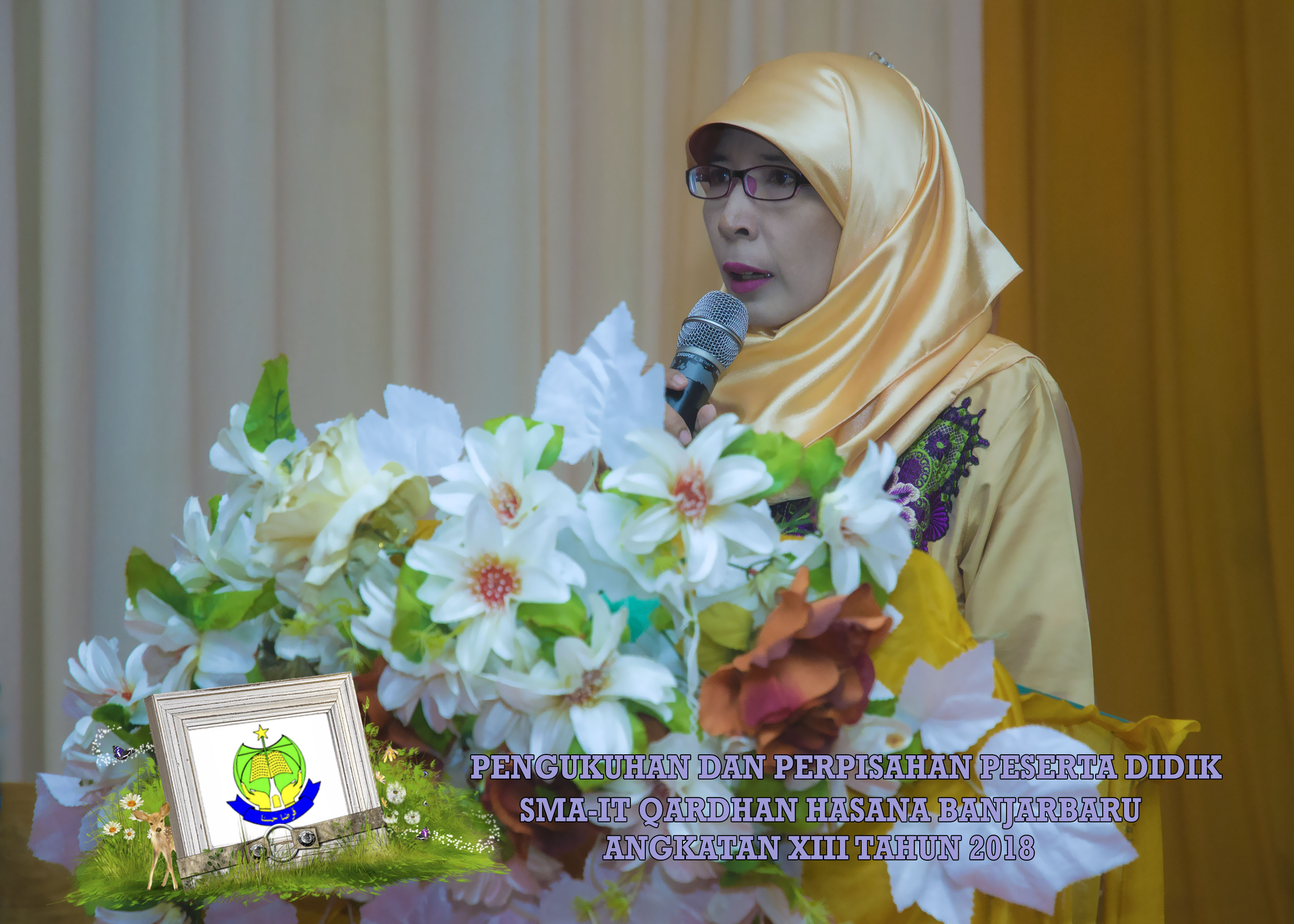 Sambutan Kepala SMA-IT Qardhan Hasana