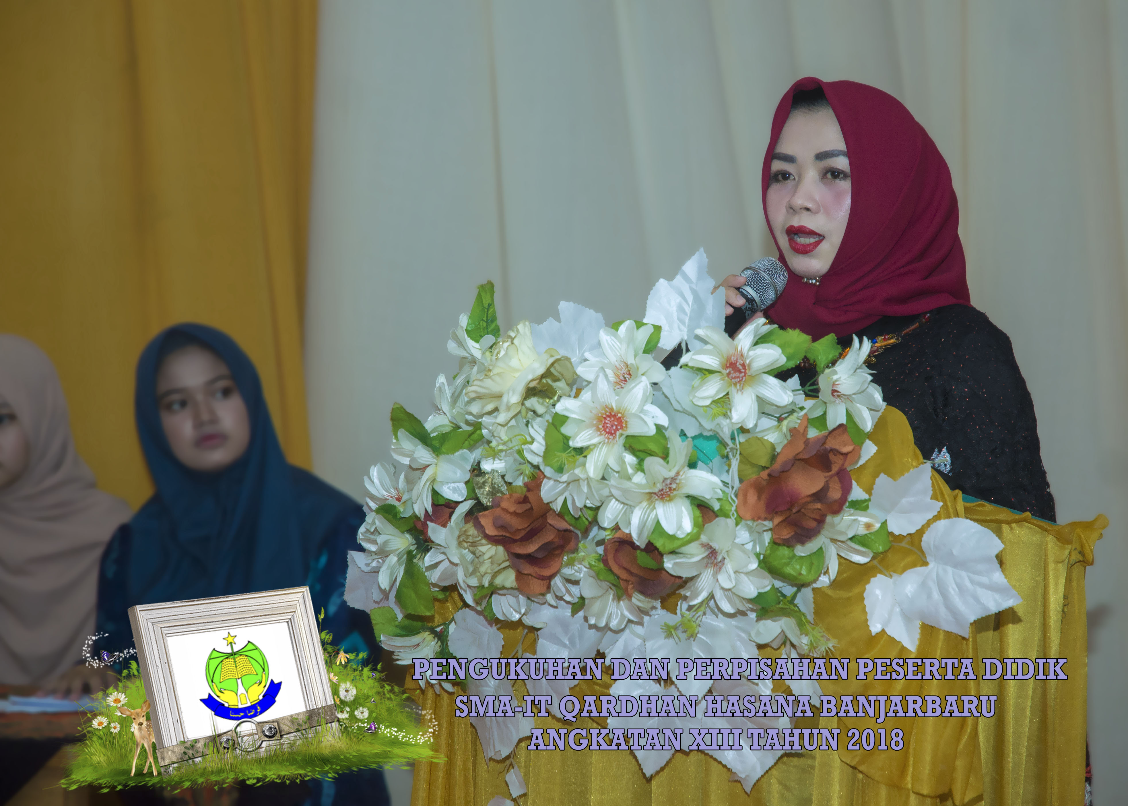 Sambutan Pengurus Yayasan Ibu Ehda Fauzana, MM